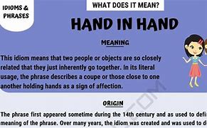 hand in